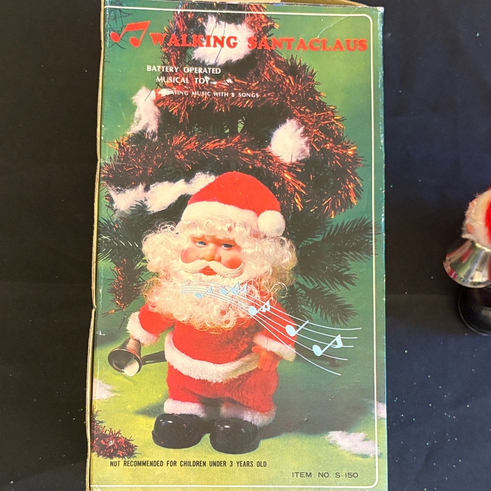 Walking Santa Claus Toy